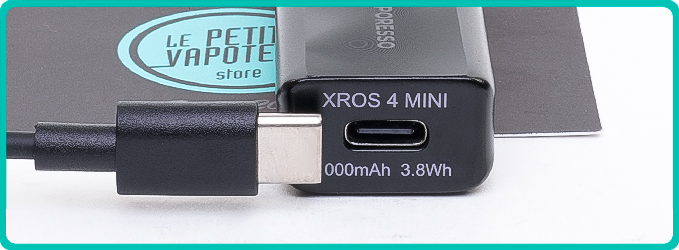 Charge du Pod XRos 4 Mini Vaporesso